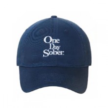 OneDaySober刺绣棒球帽